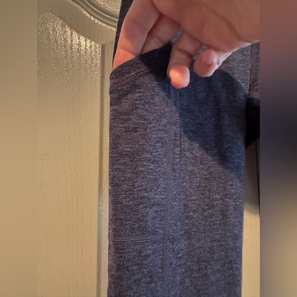 Aerie The Hugger Legging High Rise with Pockets in Heathered Navy - Size S - Picture 4 of 6